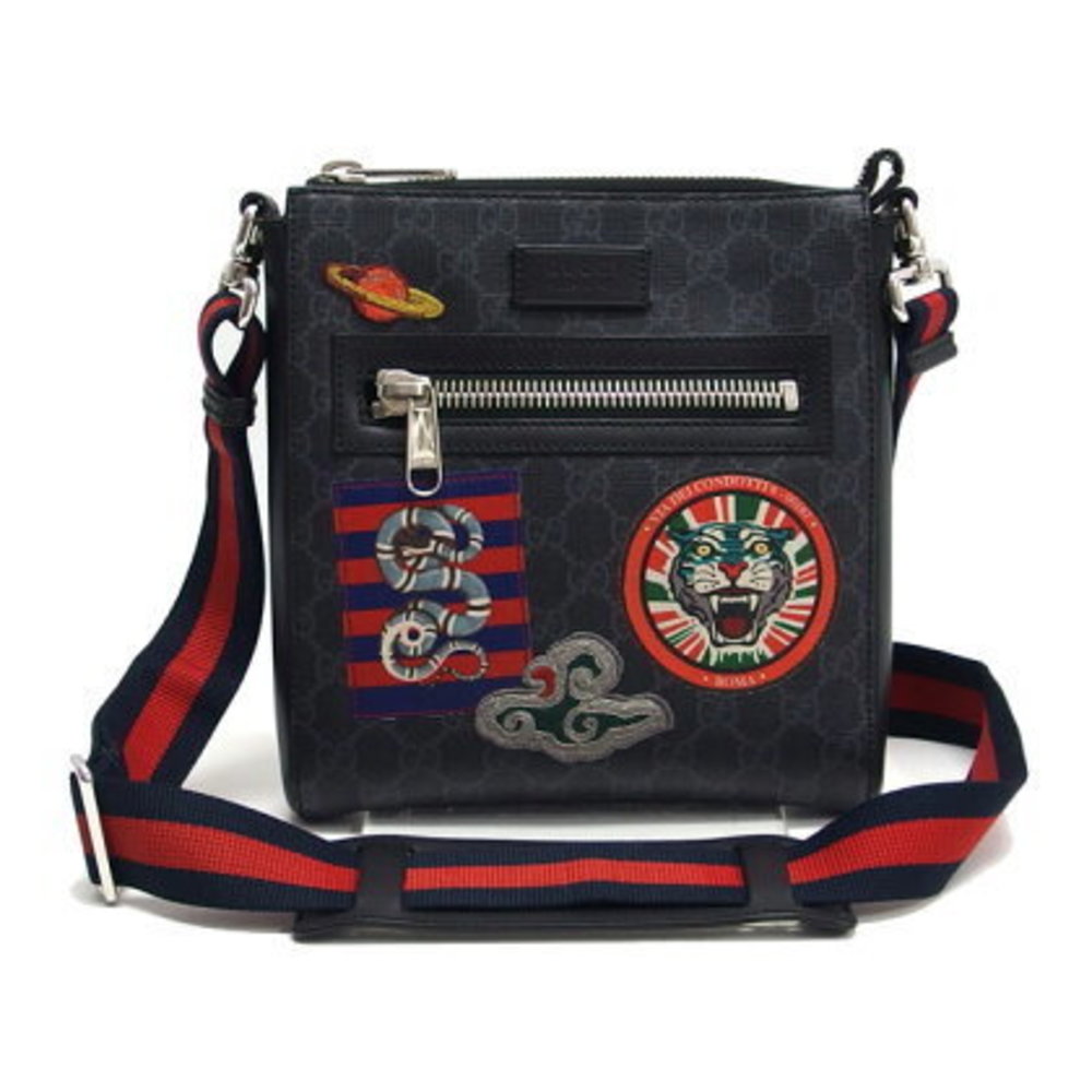 Gucci GG Supreme Courier Shoulder Bag Sherry Line